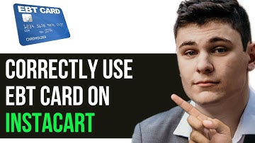 HOW TO CORRECTLY USE EBT CARD ON INSTACART 2025! (FULL GUIDE)