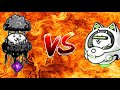 [The Battle Cats] Cyberpunk Cat vs. Manic Flying