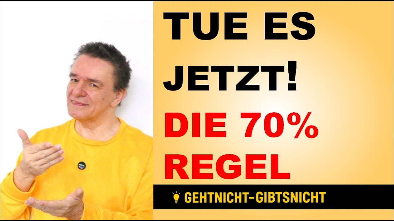 Perfektionismus ablegen: Meine 70%-Regel für mehr Erfolg & Fülle im Leben