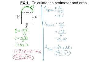 MPM1D 1-3-3 Perimeter and Area of Composite Shapes