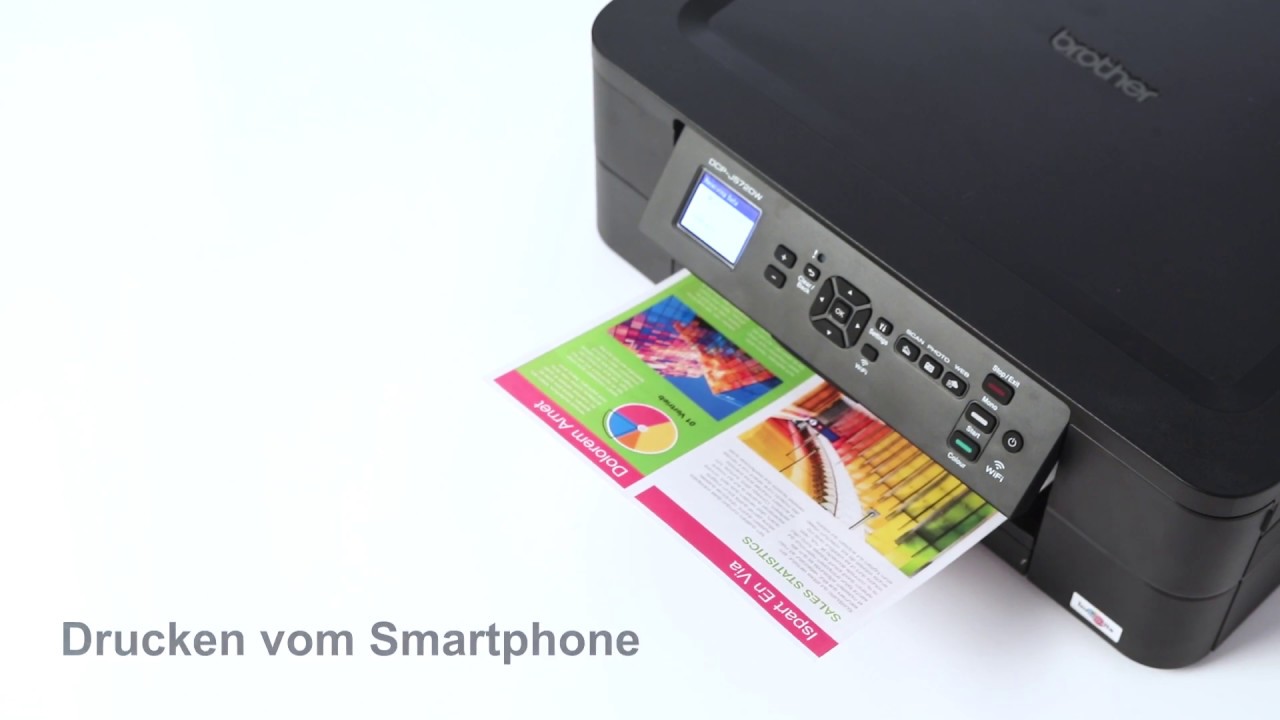 Brother All in One Drucker DCP-J572DW mit WLAN | Produktvideo