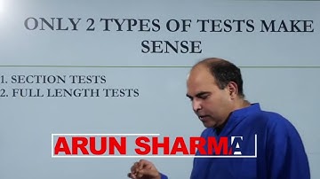 CAT Prep 2023: Two Very Crucial Types Of Mock Tests | Arun Sharma