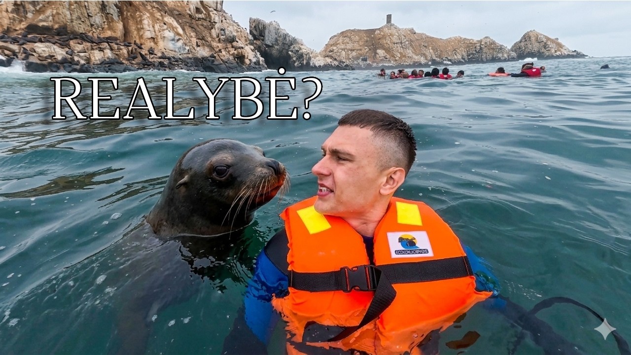 video PLAUKIOJU SU JŪRŲ LIŪTAIS PERU