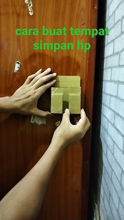 cara buat tempat simpan hp di dinding - rak hp untuk dinding #shortsvideoviral #shortvideo #hp