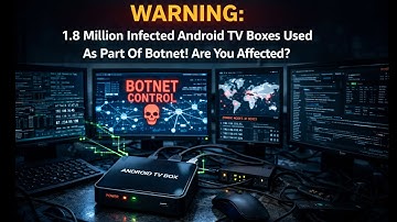 ⚠️WARNING: 1.8 Million Infected Android TV Boxes Used As Part Of Massive Botnet, Are You Affected?⚠️