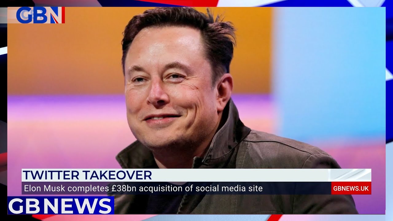 Musk buys Twitter 'Big Tech don't have the right to determine what you