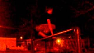 Backflips off blue monkeybars