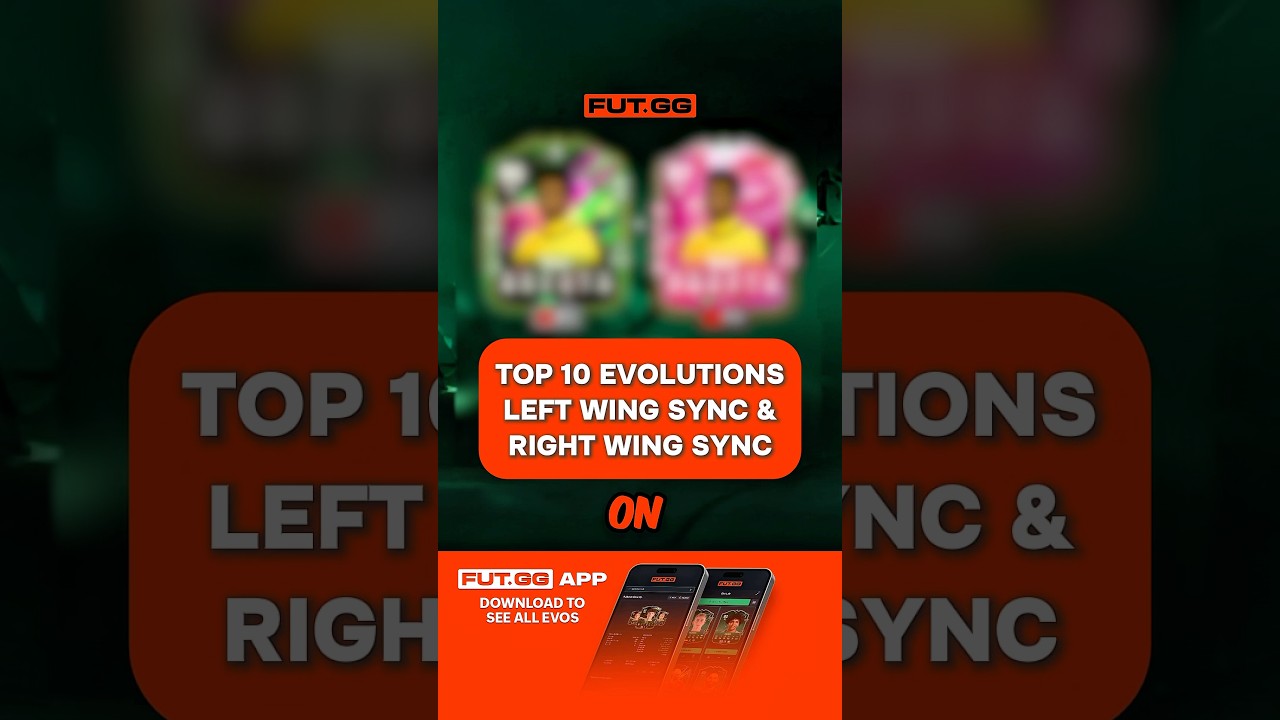 Top 10 Left & Right Wing Sync Evolutions on FUTGG 