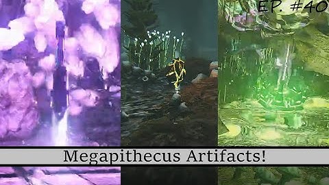 Megapithecus Artifacts! - ARK: The Island [#40]