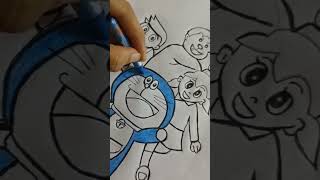 Doraemon Drawing by Yukthi 7th Standard #doraemon #art #sketch #viral #pencilsketch #nobita #popular