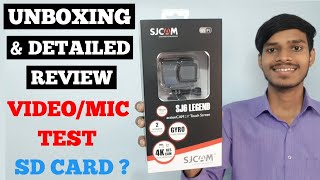 SJCAM SJ6 LEGEND Unboxing & Full Review | Sj6 Legend Video Test | Memory Card For Sj6 Legend |