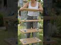 DIY Upcycled Plastic Bottle Tiered Plant Stand