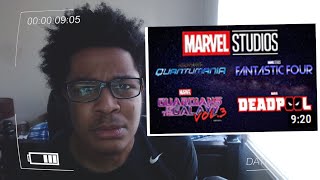 MARVEL PHASE 5 (2023) RELEASE DATES LEAK AND SPECULATION REACTION!