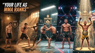 Your life as every mma fighter rank.