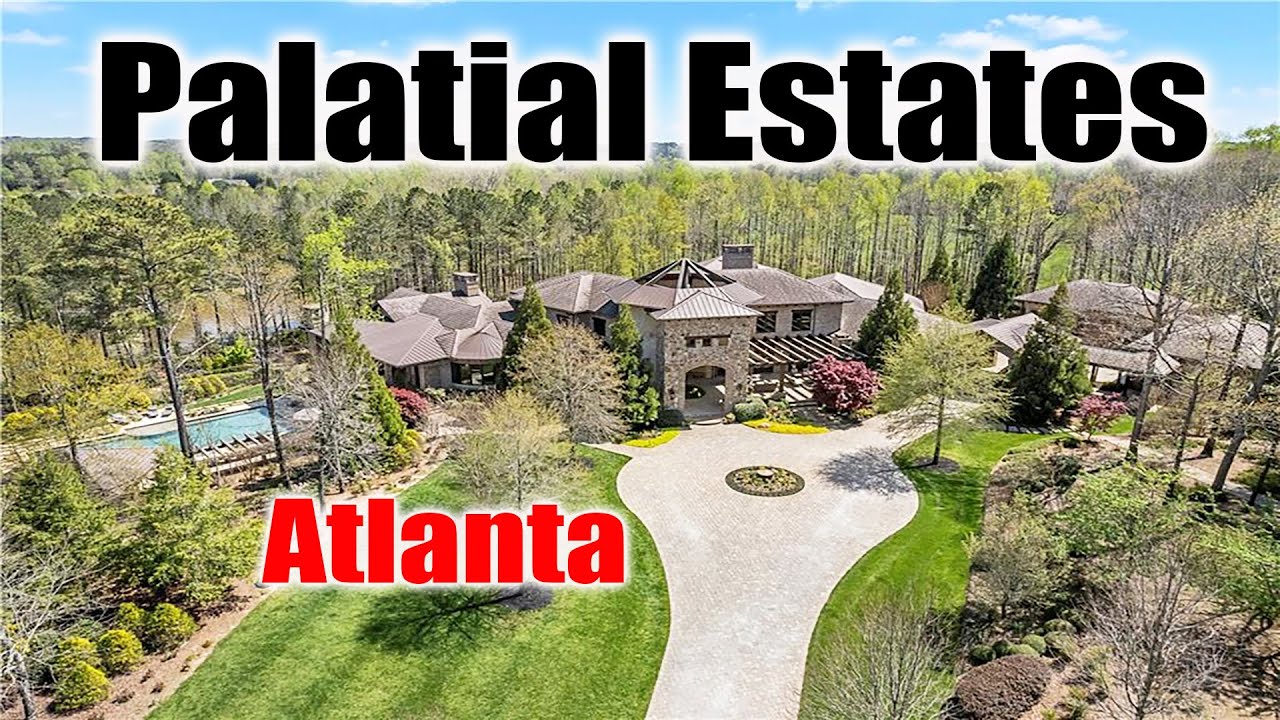 5 Exquisite metro Atlanta multimillion dollar mansions priced from