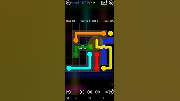 How To Solve Flow Free Bridges 7x7 Mania Pack Level 102 Board Walk Through Solution Walkthrough