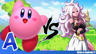 android 21 vs Kirby