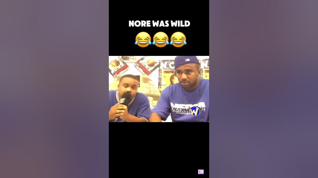 Flashback: NORE Addresses beef with Nas!!!😂💀  #funny #hiphopartist #diss