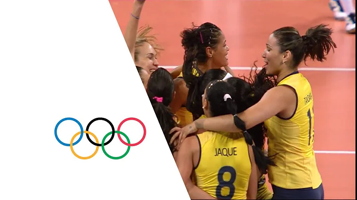 Brazil vs Russian Fed. - Women's Volleyball Quarterfinal | London 2012 - DayDayNews