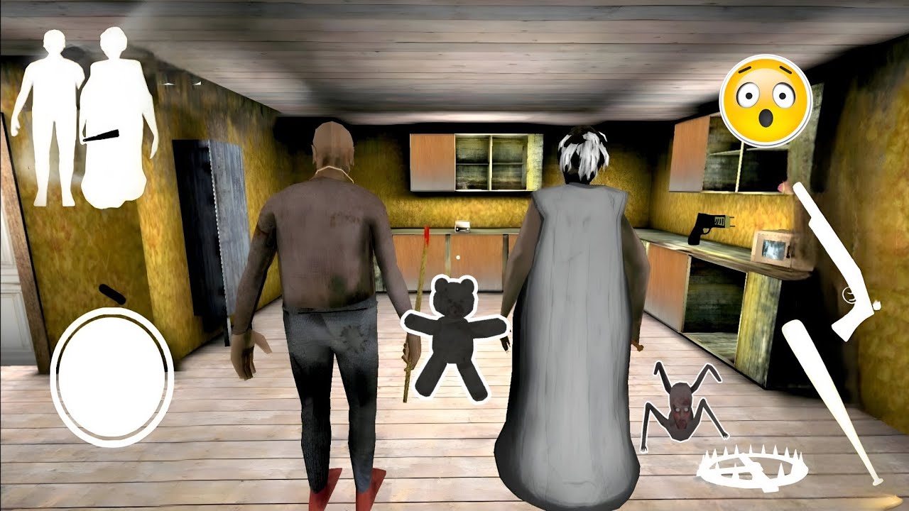 Playing As Granny And Grandpa In Granny Chapter 2 House|Granny Mode Menu 