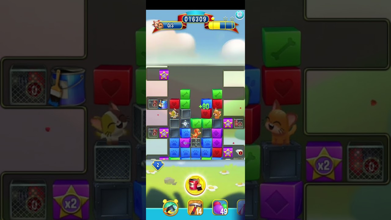 Pet Rescue Saga level 4793 no boosters