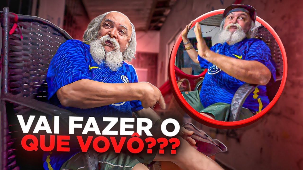 NA HORA DE DEFENDER OS AMIGOS O VOVÔ CORREU 😂😂😂 | LUIZ DO SOM