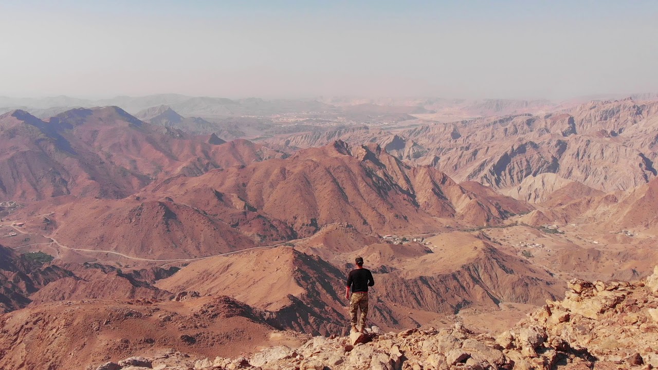 4K Drone - Wadi Al Tawyeen (Fujairah) | DJI Mavic Air