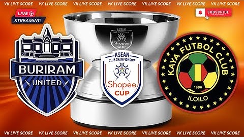 Buriram United vs Kaya FC |🔴Live Match Today⚽🎬