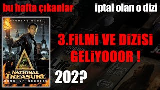 Haftanın Yeni Dizileri,Haberler Ve National Treasure Büyük Hazine 3.Filmi Ve Dizisi