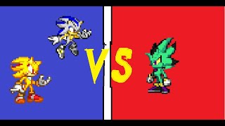 Super Shadic & Hyper Seelkadoom vs Chaos Nazo