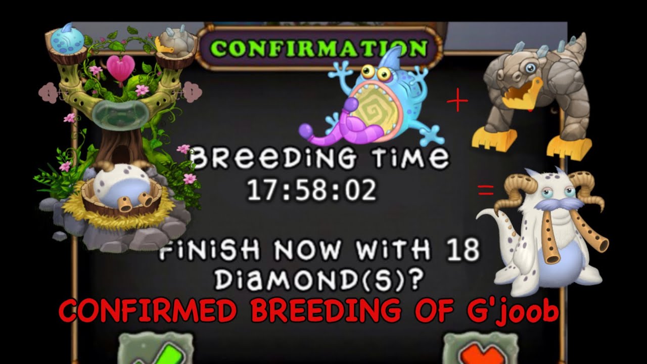 I Have a G'joob BREEDING in MY SINGING MONSTERS!!!! PS VITA - YouTube