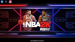NBA 2K Mobile Stream!!!