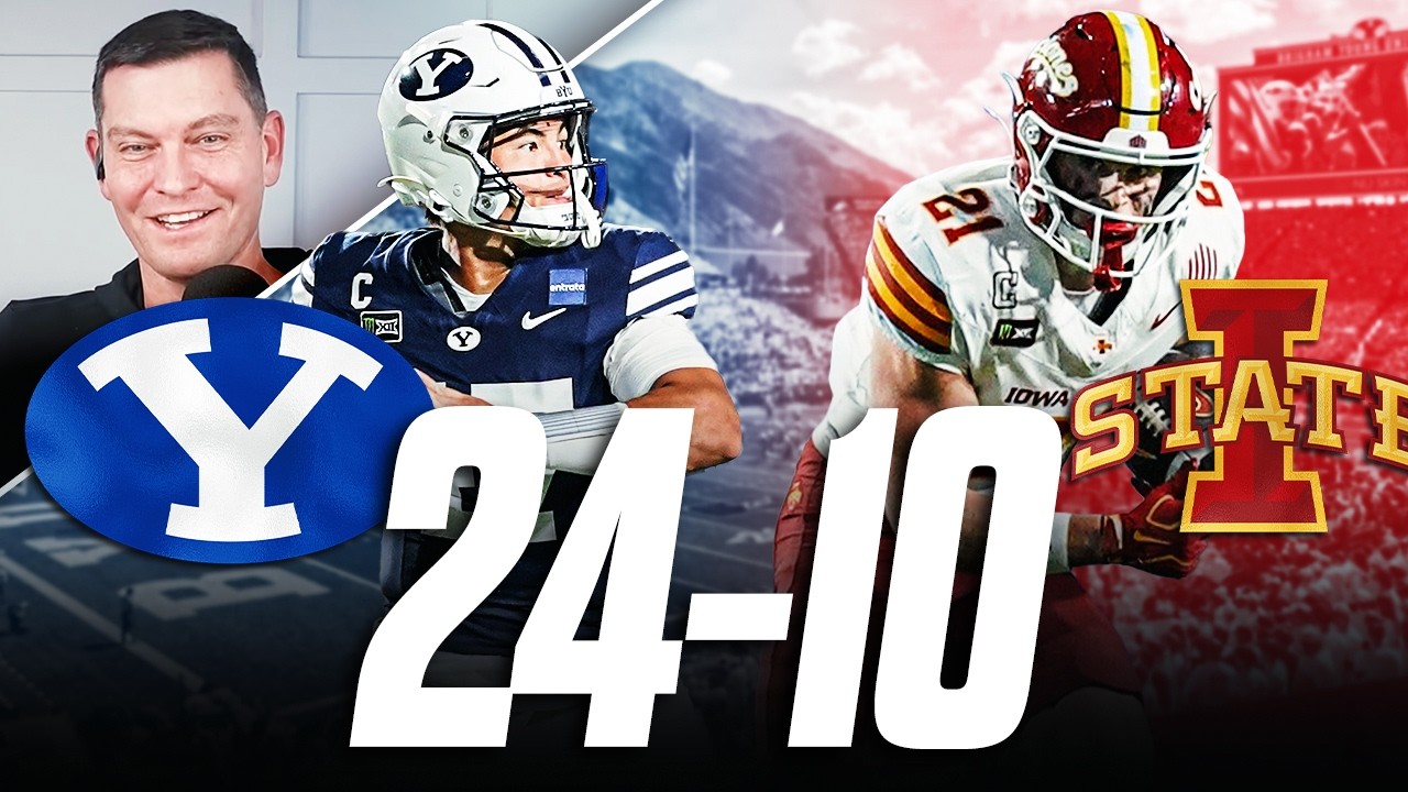 Can BYU UPSET Notre Dame next week? Bear Bachmeier, Cougars shine in win over Iowa State