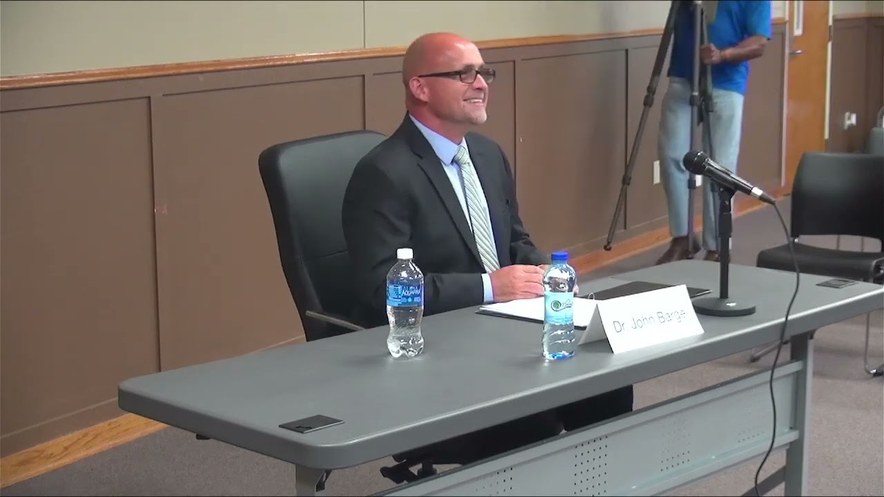 Dr. John Barge_Superintendent Interview #1