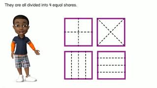 EnVision Math Grade 2 Lesson 15-6 | Partition Shapes