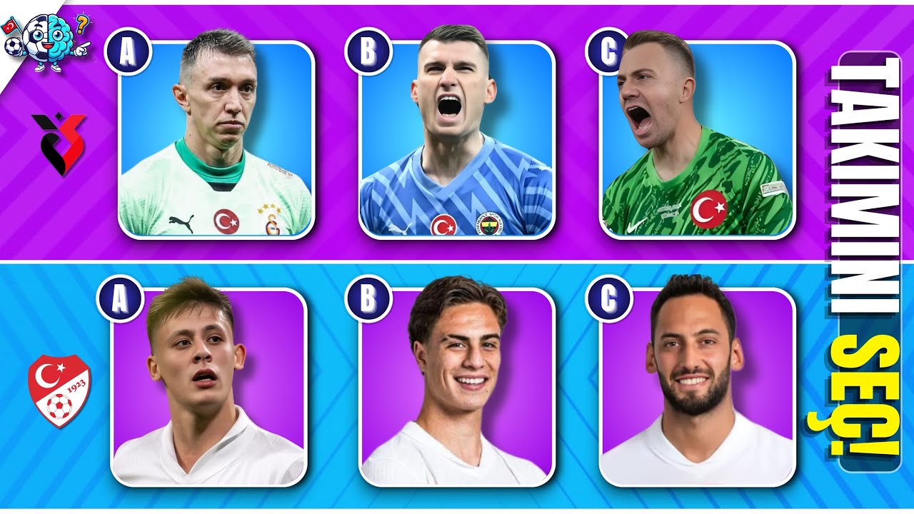 SEÇ: OYNAT – YEDEK – SAT! 😱🔥 Süper Lig + Türkiye Milli Takımı | ZOR SEÇİM 2025 ⚽