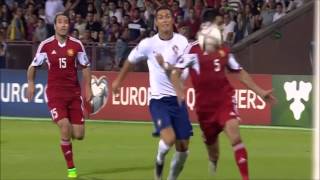 Cristiano Ronaldo  Goals  Portugal vs Armenia  Euro Qualifiers 2016  HD