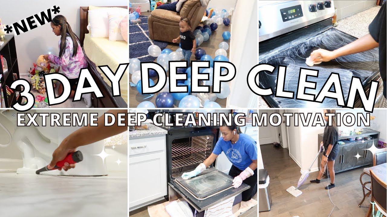 🥵 EXTREME DEEP CLEANING MOTIVATION CLEAN WITH ME Karmen Kay YouTube