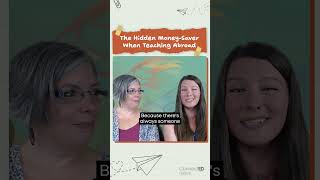 The Hidden Money Saver When Teaching Abroad #teachabroad #internationaleducation #teachingjobs