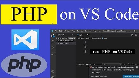 Run PHP code Easily on visual Studio Code 100% working #php #phpscripts