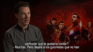 Vengadores: Infinity War - Entrevista exclusiva a Benedict Cumberbatch