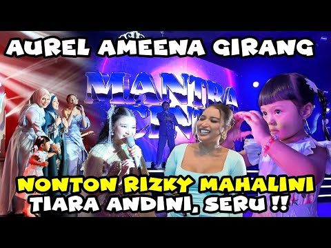 AUREL AMEENA EXCITED KETEMU MAHALINI RIZKY TIARA ANDINI!! MYLEN GEMES!! BIRTHDAY PARTY SHELLA SAUKIA