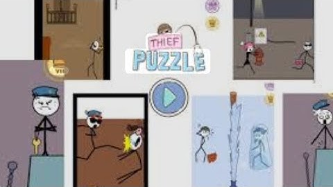 Thief Puzzle Level 84 to 100 | Fast & Clever Solutions 🔥🧩