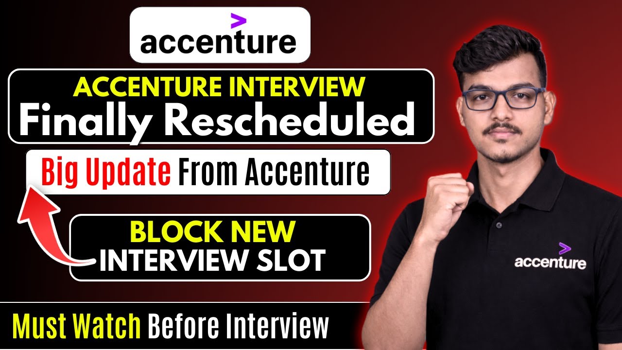 🔴 LIVE | Big Update Accenture |Accenture interview rescheduled |accenture interview experience 2026