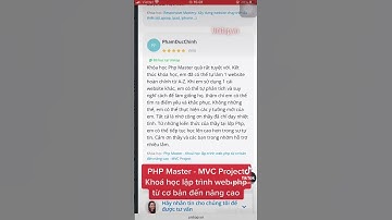 Khoá học lập trình web online - PHP Master - MVC Project #unitop #laptrinhweb #hocwebdilam