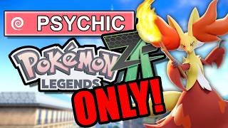 Can You Beat Pokémon Legends: ZA with ONLY PSYCHIC types?