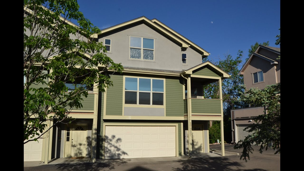 17237 W. 12th Ave. South Golden Townhome with Garage YouTube