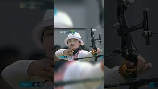 X ten 🔟🎯 #archery #asiangames #archer #bullseye #archer #shooting #worldarchery #jakarta screenshot 5