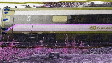 please stand back from the platform edge | mixed media animation