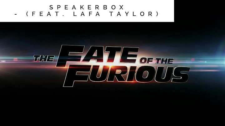 The fate of the furious the album อ ลบ ม